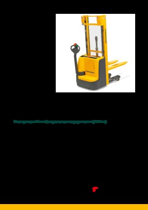 E.-Geh-Hochhubwagen Jungheinrich EJC 112 RK 