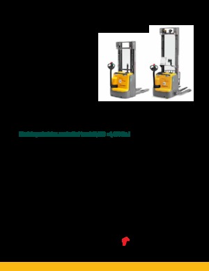 E.-Geh-Hochhubwagen Jungheinrich EJC 214b