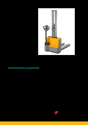 E.-Geh-Hochhubwagen Jungheinrich EJC M10b E