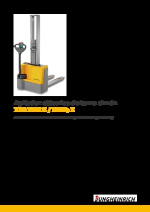 E.-Geh-Hochhubwagen Jungheinrich EJC M10b E