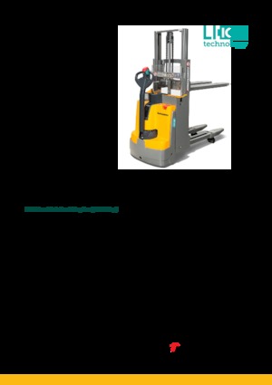 E.-Geh-Hochhubwagen Jungheinrich EJD 118