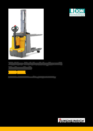 E.-Geh-Hochhubwagen Jungheinrich EJD 118i