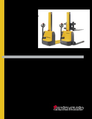 E.-Geh-Hochhubwagen Jungheinrich EMC B10