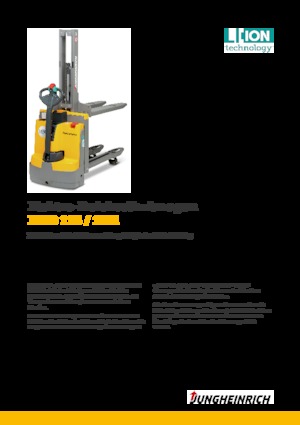 E.-Geh-Hochhubwagen Jungheinrich EMD 115i