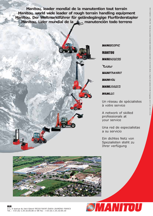 E.-Geh-Hochhubwagen Manitou ES 820 FR