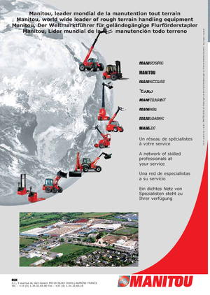 E.-Geh-Hochhubwagen Manitou ES 820 FR