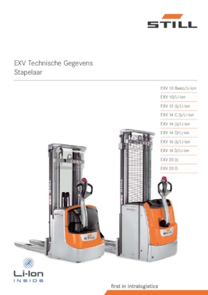 E.-Geh-Hochhubwagen Still EXV 14 C