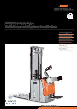 E.-Geh-Hochhubwagen Still EXV-SF 16i