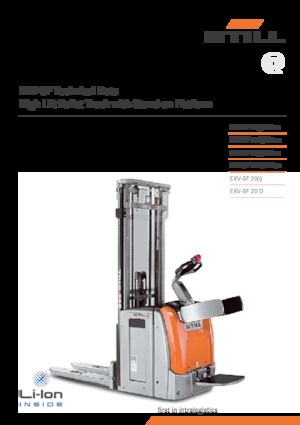 E.-Geh-Hochhubwagen Still EXV-SF 16i