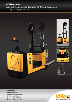 E.-Geh-Hochhubwagen Yale MC12