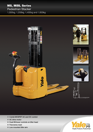 E.-Geh-Hochhubwagen Yale MS10E