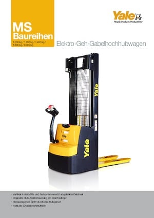 E.-Geh-Hochhubwagen Yale MS20
