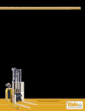 E.-Geh-Hochhubwagen Yale MSW040-E
