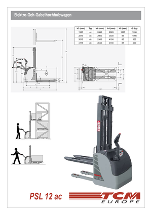 E.-Geh-Hochhubwagen TCM PSL 12 ac