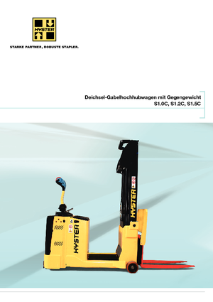 E.-Geh-Hochhubwagen Hyster S1.2C
