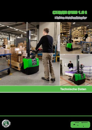 E.-Geh-Hochhubwagen Cesab S 110 S