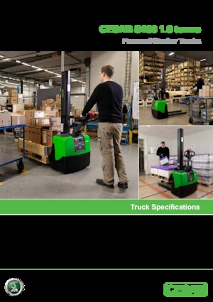 E.-Geh-Hochhubwagen Cesab S 110 S