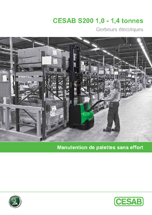 E.-Geh-Hochhubwagen Cesab S 212 L