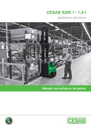 E.-Geh-Hochhubwagen Cesab S 212 L