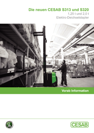 E.-Geh-Hochhubwagen Cesab S 313 L