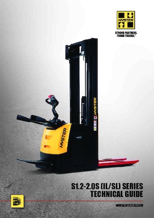 E.-Geh-Hochhubwagen Hyster S1.4S