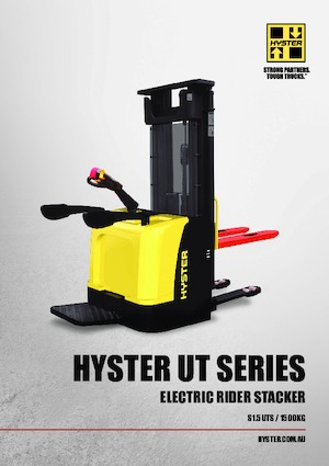 E.-Geh-Hochhubwagen Hyster S1.5UTS