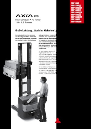 E.-Geh-Hochhubwagen Mitsubishi SBP16N2iR