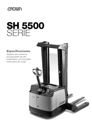 E.-Geh-Hochhubwagen Crown SH 5540-1.8 TT