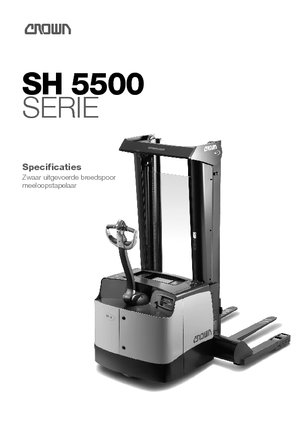 E.-Geh-Hochhubwagen Crown SH 5520-1.8 TT