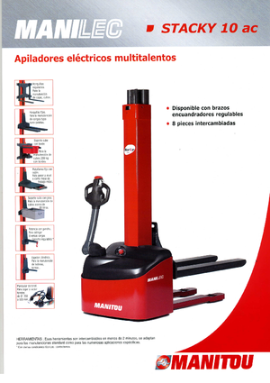 E.-Geh-Hochhubwagen Manitou Stacky FR-D 28