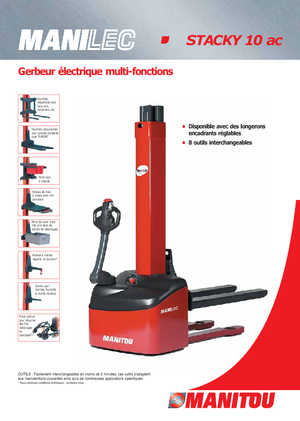 E.-Geh-Hochhubwagen Manitou Stacky FR-D 28