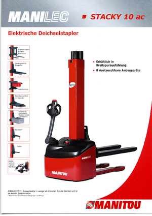 E.-Geh-Hochhubwagen Manitou Stacky FR-D 28