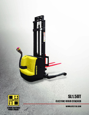 E.-Geh-Hochhubwagen Hyster SL1.5UT