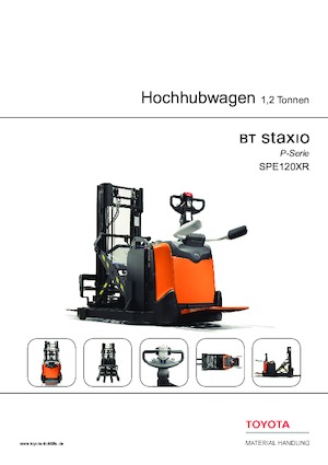 E.-Geh-Hochhubwagen BT SPE 120 XR