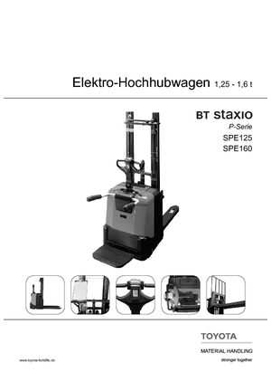 E.-Geh-Hochhubwagen BT SPE 125