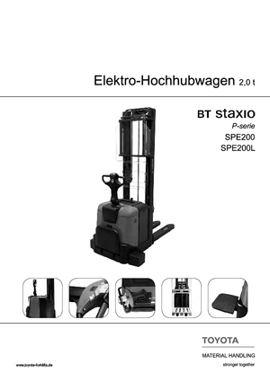 E.-Geh-Hochhubwagen BT SPE 200 L