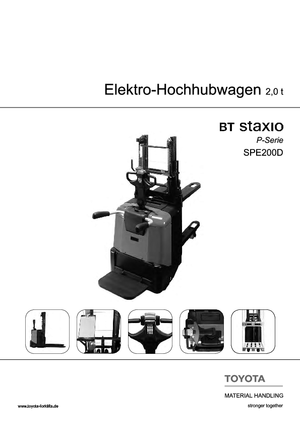 E.-Geh-Hochhubwagen BT SPE 200 D