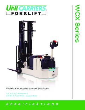 E.-Geh-Hochhubwagen UniCarriers WCX30