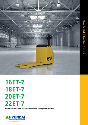 E.-Geh-Niederhubwagen Hyundai 20 ET 7