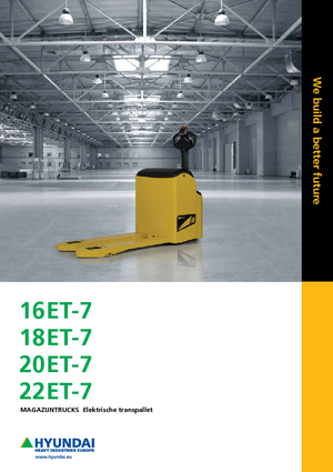 E.-Geh-Niederhubwagen Hyundai 20 ET 7
