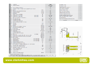 E.-Geh-Niederhubwagen Clark CPT 13 ac