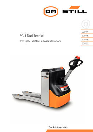 E.-Geh-Niederhubwagen Still ECU 16