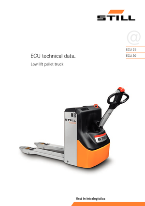 E.-Geh-Niederhubwagen Still ECU 25