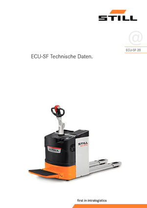 E.-Geh-Niederhubwagen Still ECU-SF 20