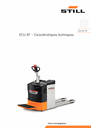 E.-Geh-Niederhubwagen Still ECU-SF 20