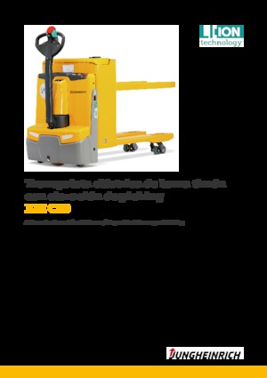 E.-Geh-Niederhubwagen Jungheinrich EJE C20