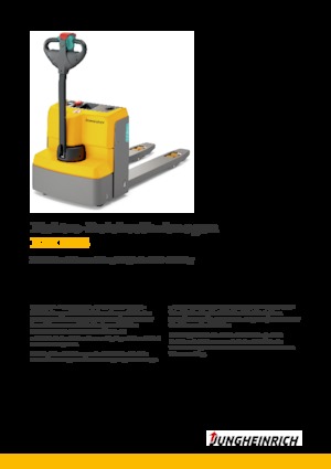 E.-Geh-Niederhubwagen Jungheinrich EJE M15