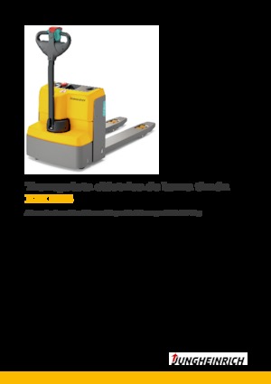 E.-Geh-Niederhubwagen Jungheinrich EJE M15