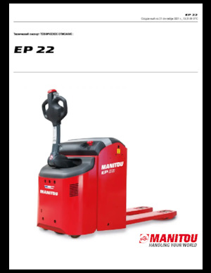 E.-Geh-Niederhubwagen Manitou EP 22