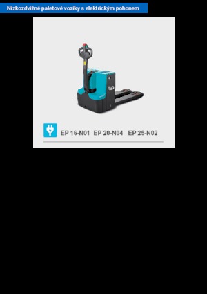 E.-Geh-Niederhubwagen Baoli EP 25-N02